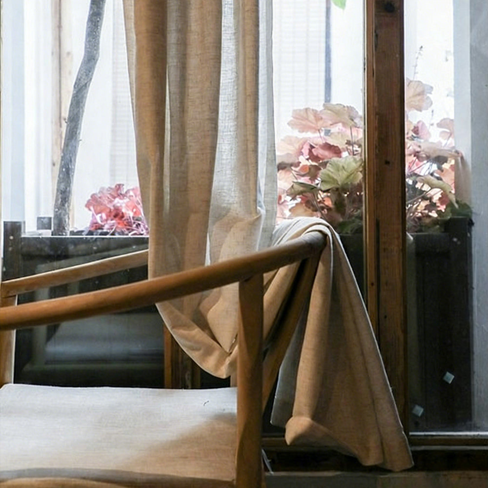 Natural Vibe Linen|Curtains