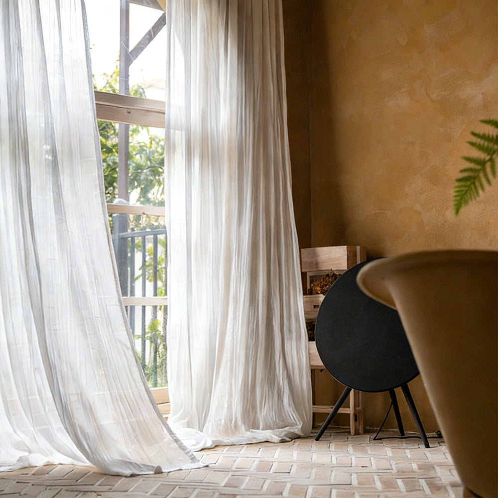 Pleat Sheer|Sample