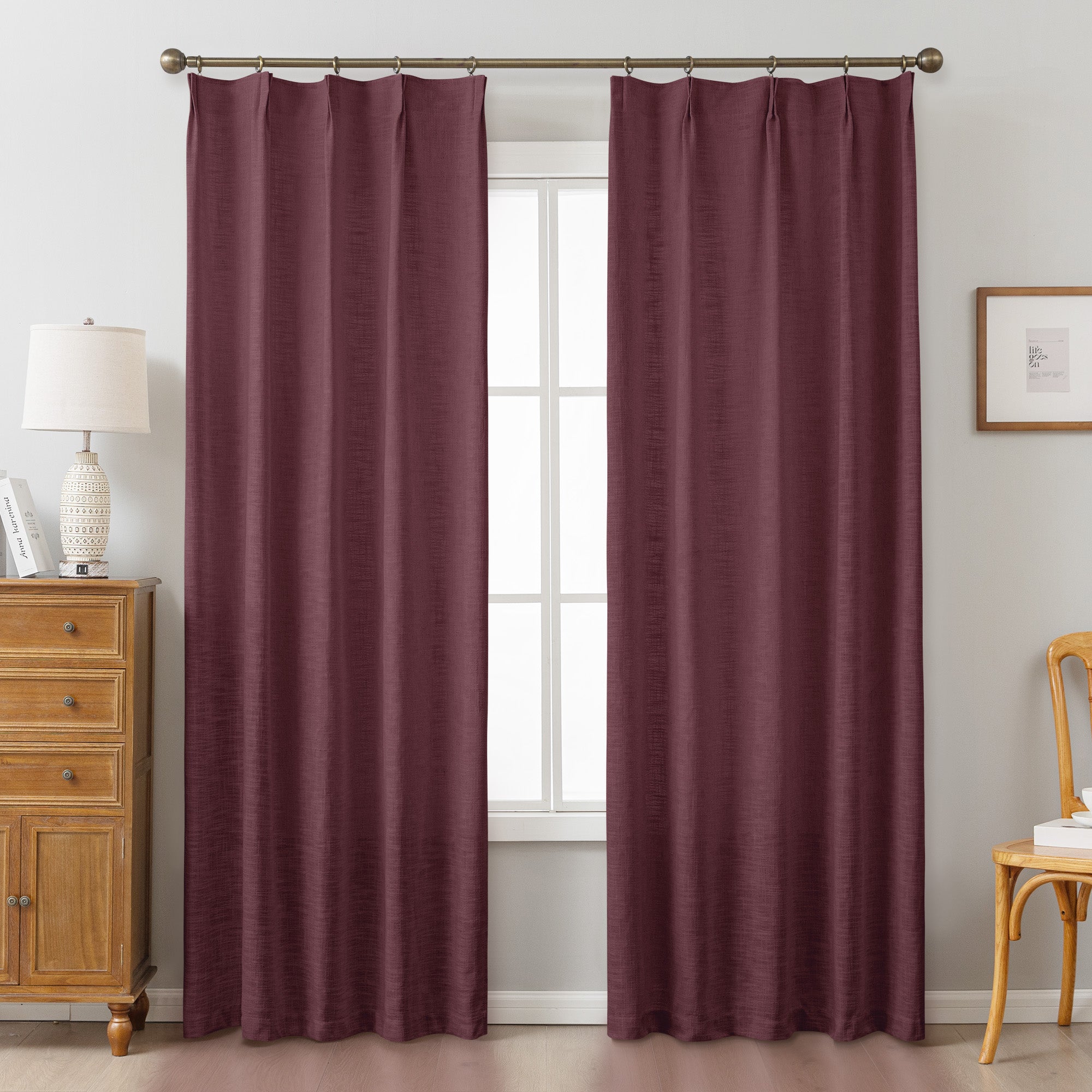 Linen Slub Texture|Curtains