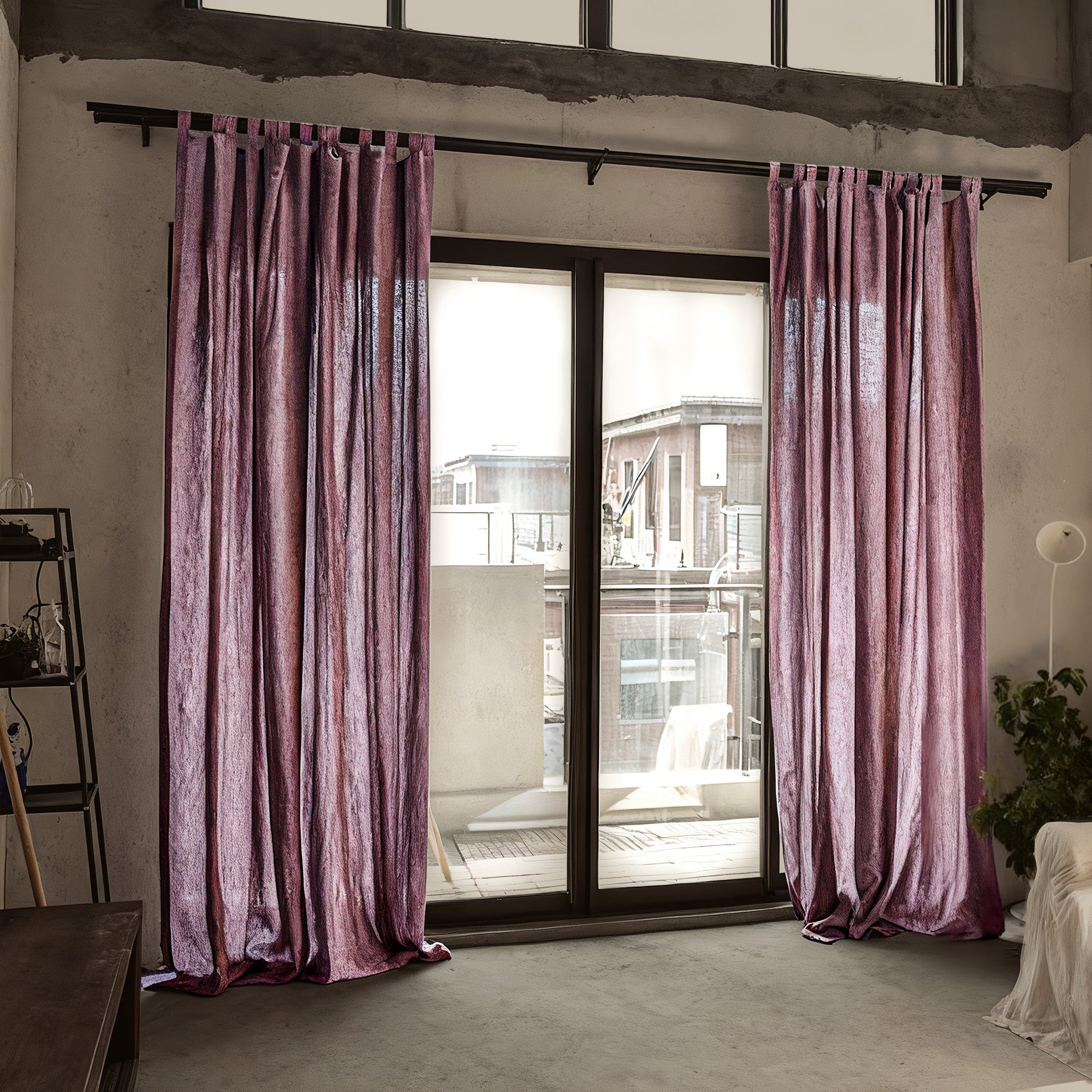 Ruby Weave Line|Curtains