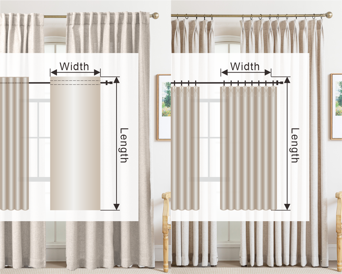 Mrs Awesome Custom Curtain