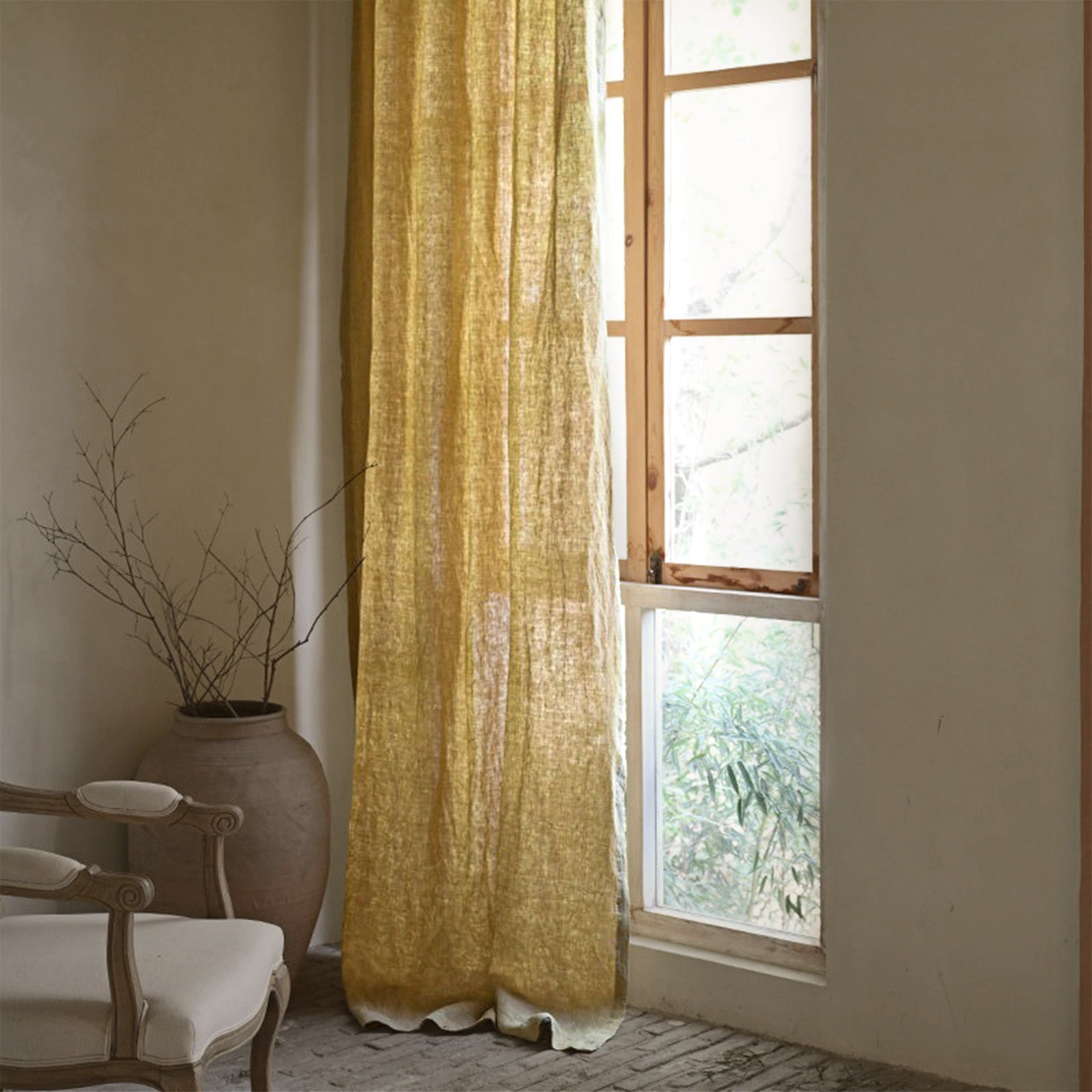 Stonewhisper Linen|Curtains