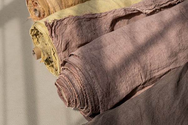 tone-Washed Pure Linen Texture