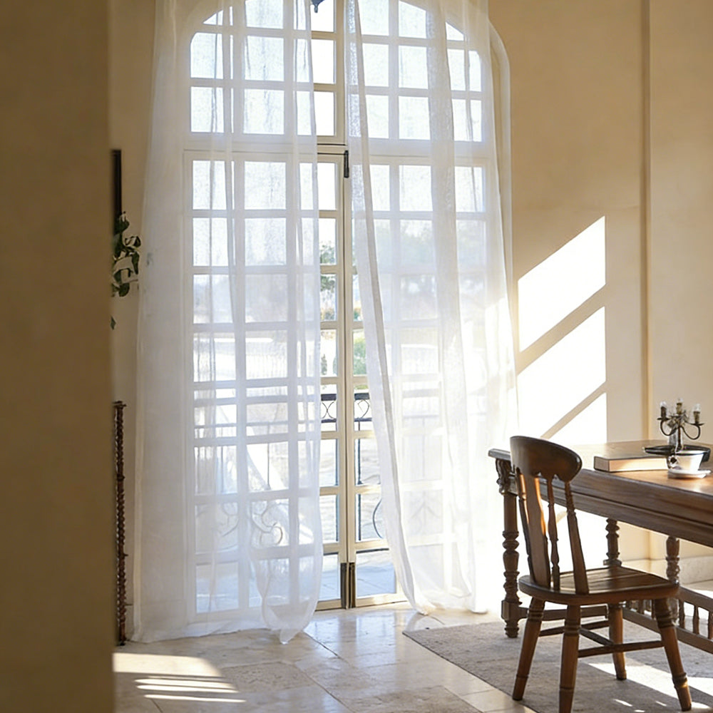 Sunlit Linen Sheer|Curtains