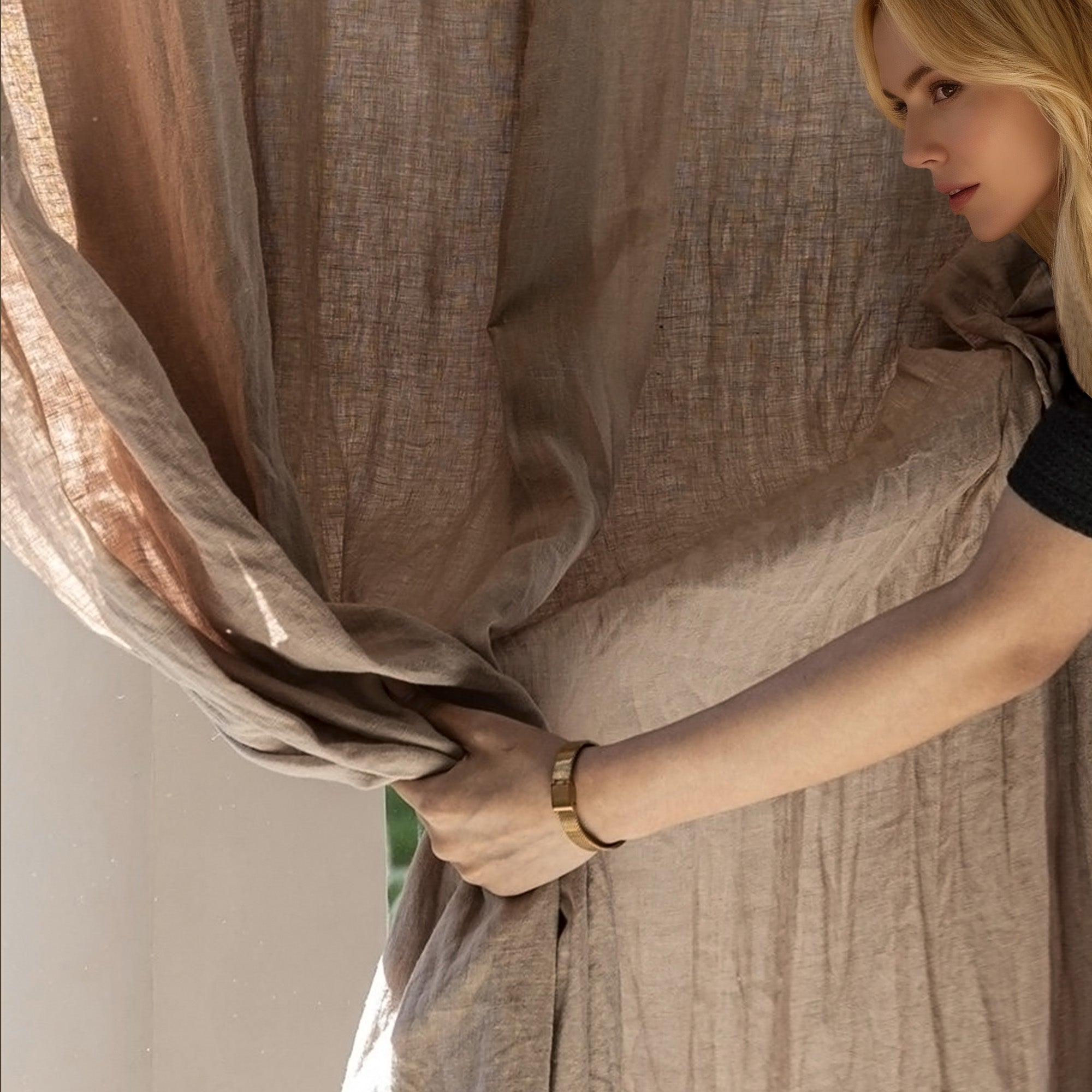 Toast Fold Linen|Curtains