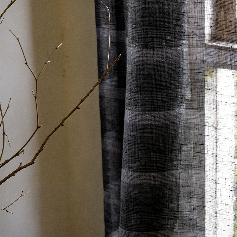 Twilight Check Sheer|Sample