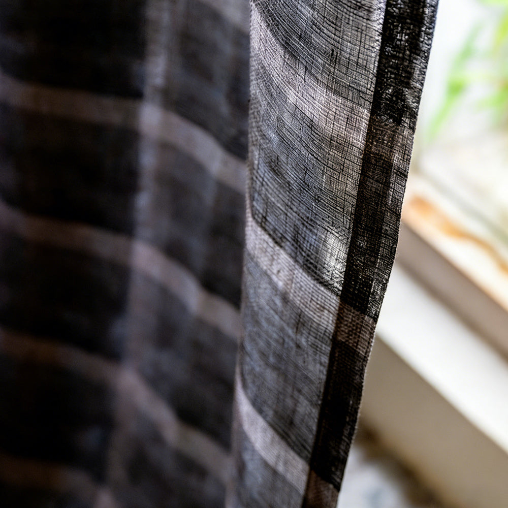 Twilight Check Sheer|Sample