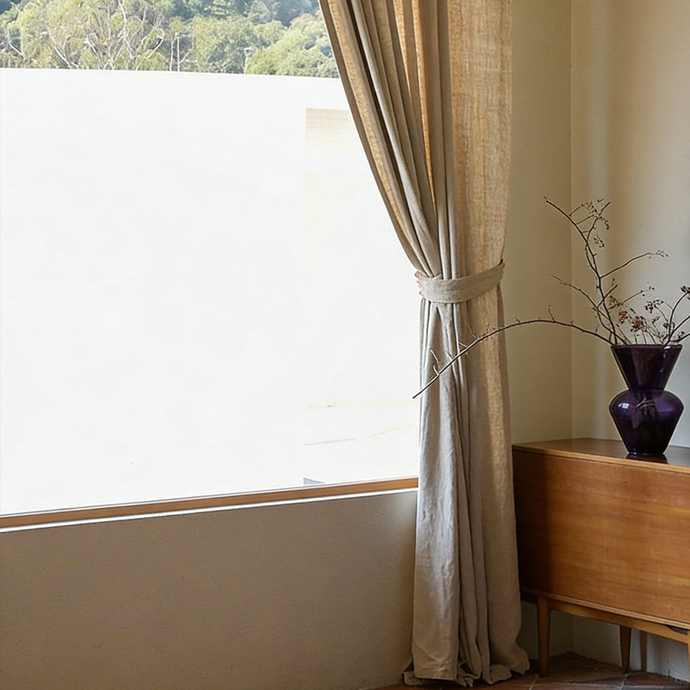 Washed Twill Linen|Curtains