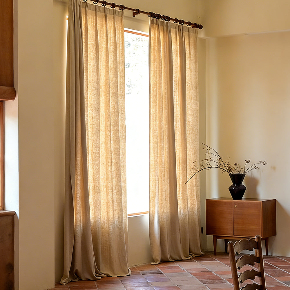 Washed Twill Linen|Sample