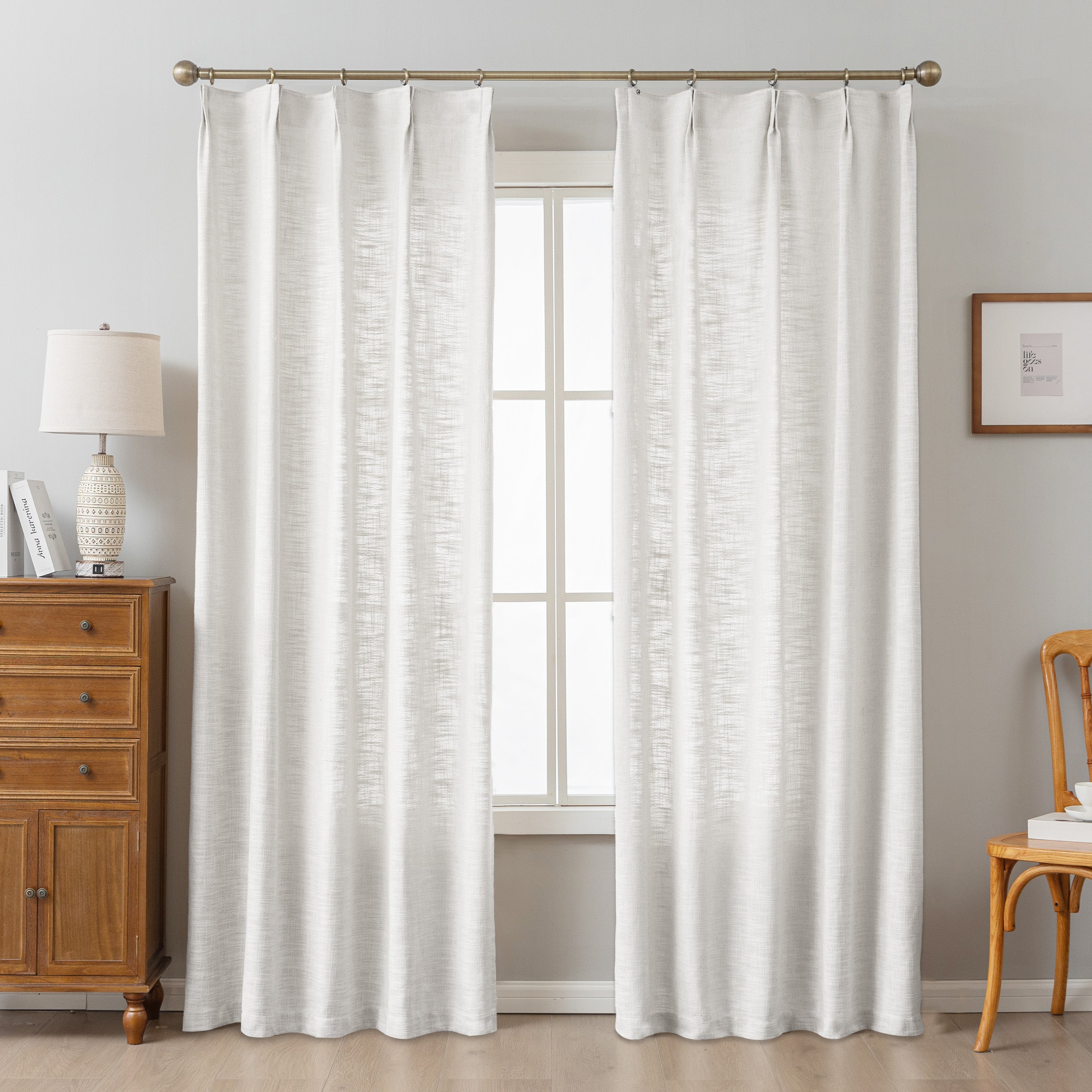 Linen Slub Texture|Curtains
