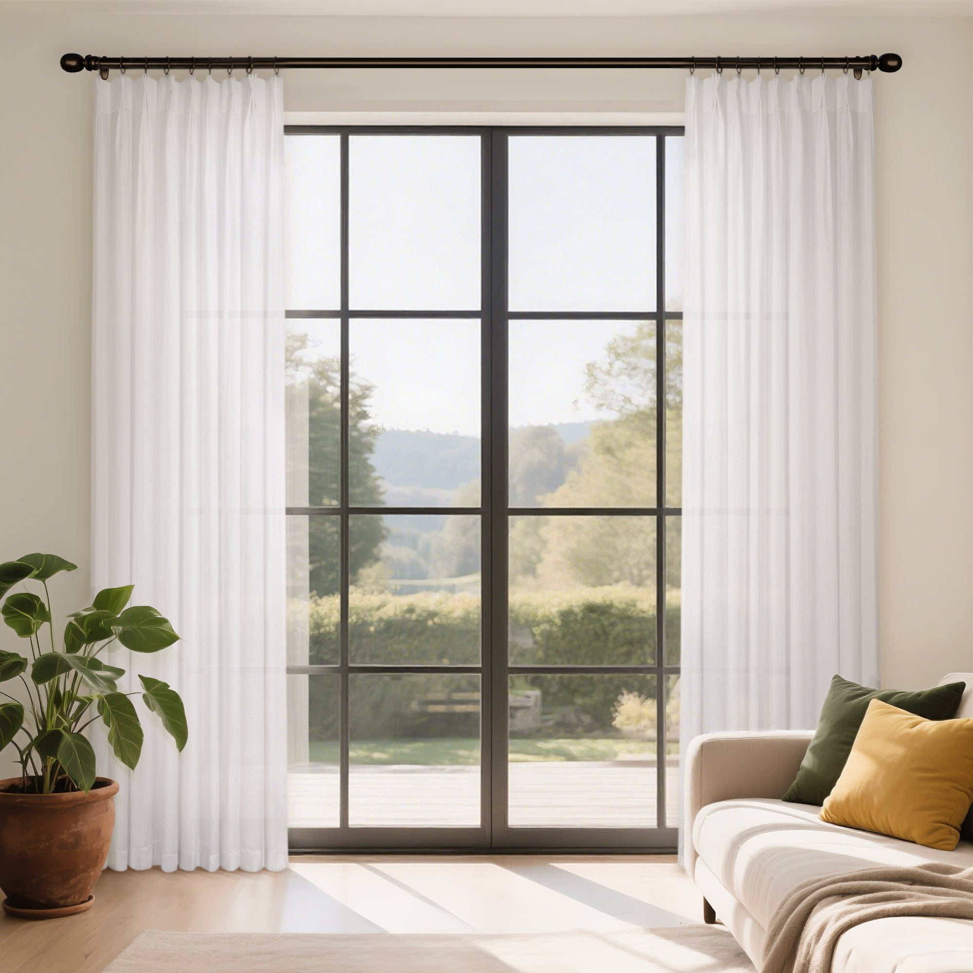 Netted Sheer|Curtains (Perfect Curtain Pairings)