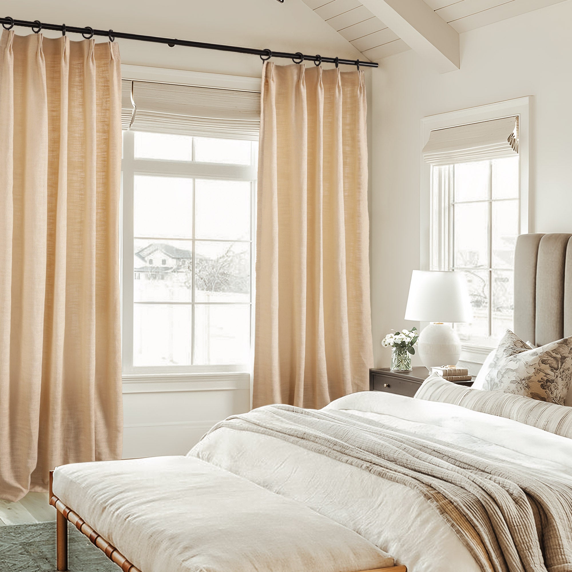 Linen Slub Texture|Curtains