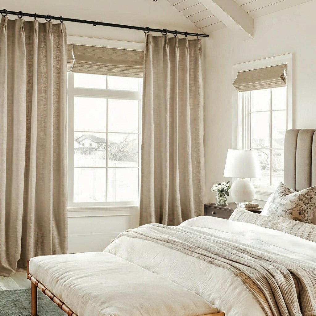 Linen Slub Texture|Curtains