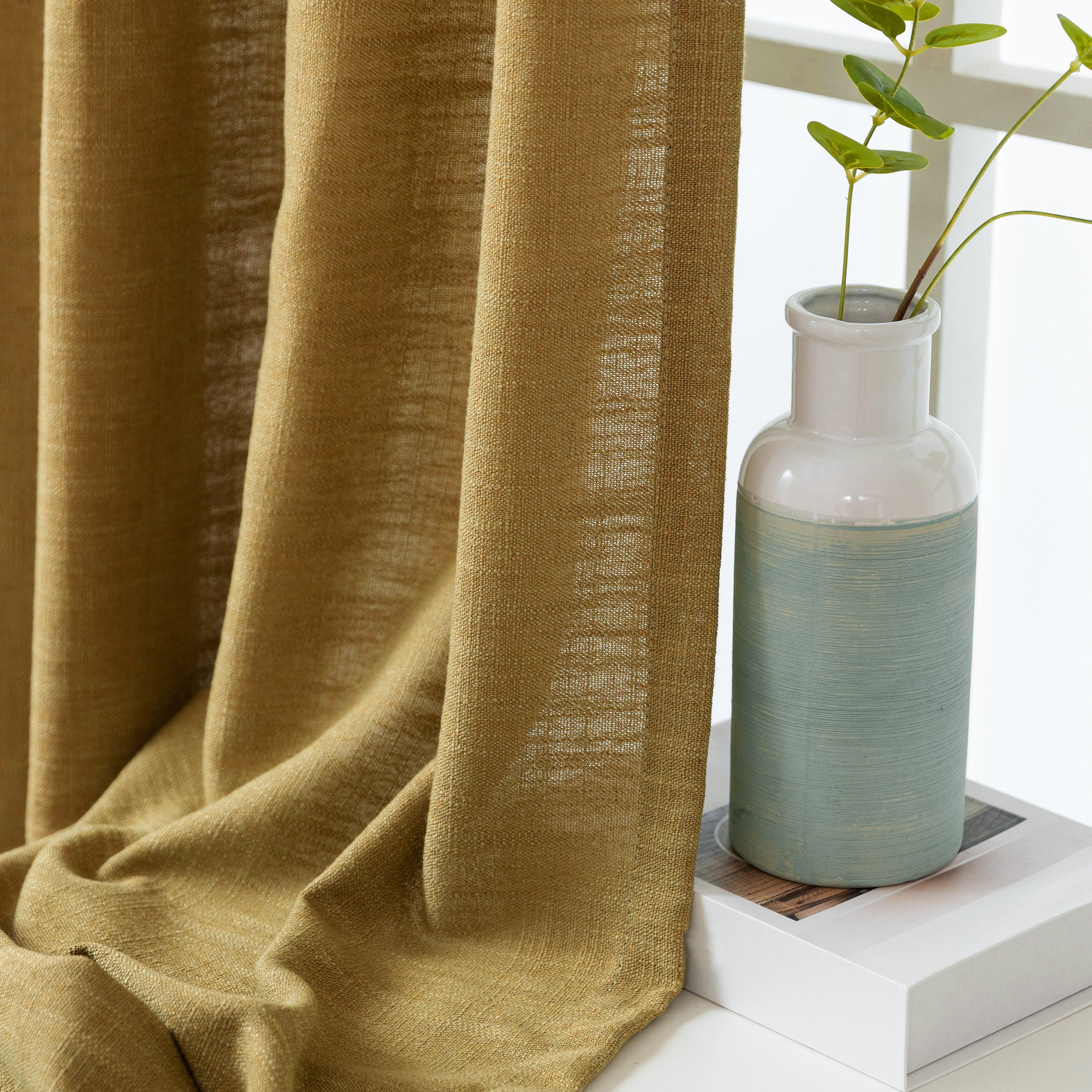 Linen Slub Texture|Curtains