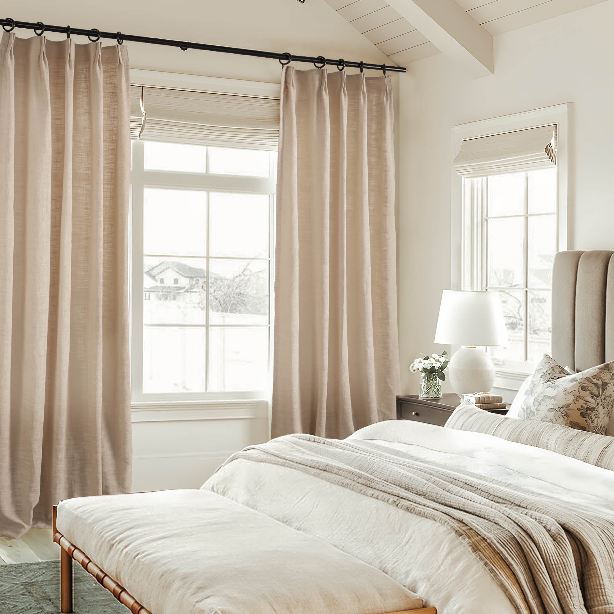 Linen Slub Texture|Curtains