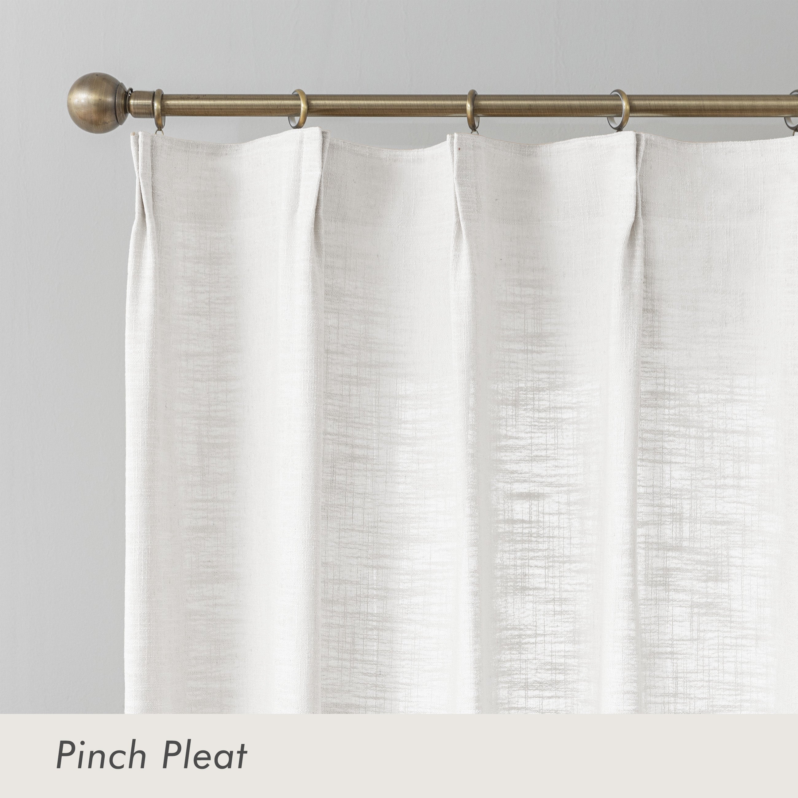 Linen Slub Texture|Curtains