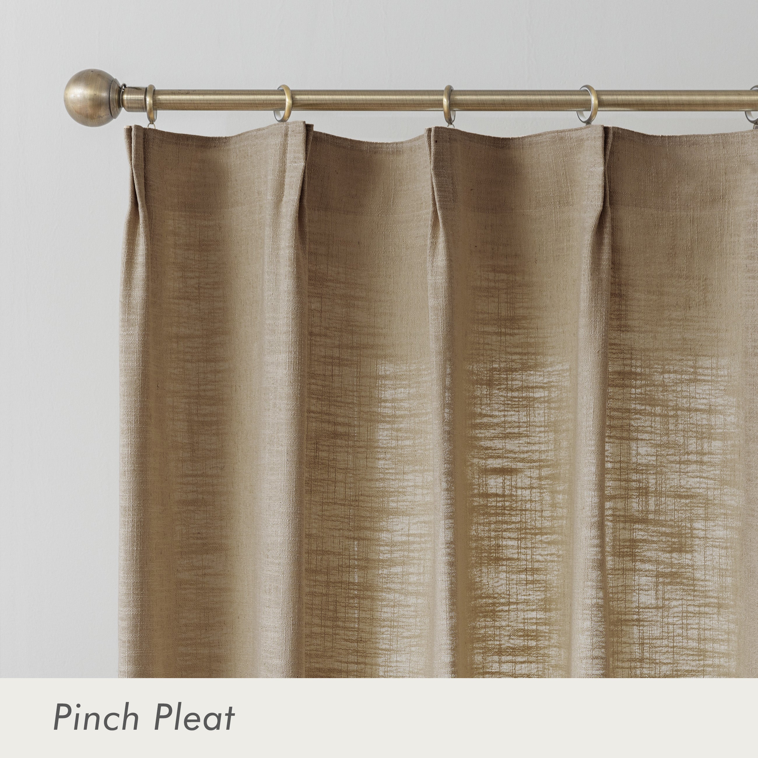 Linen Slub Texture|Curtains