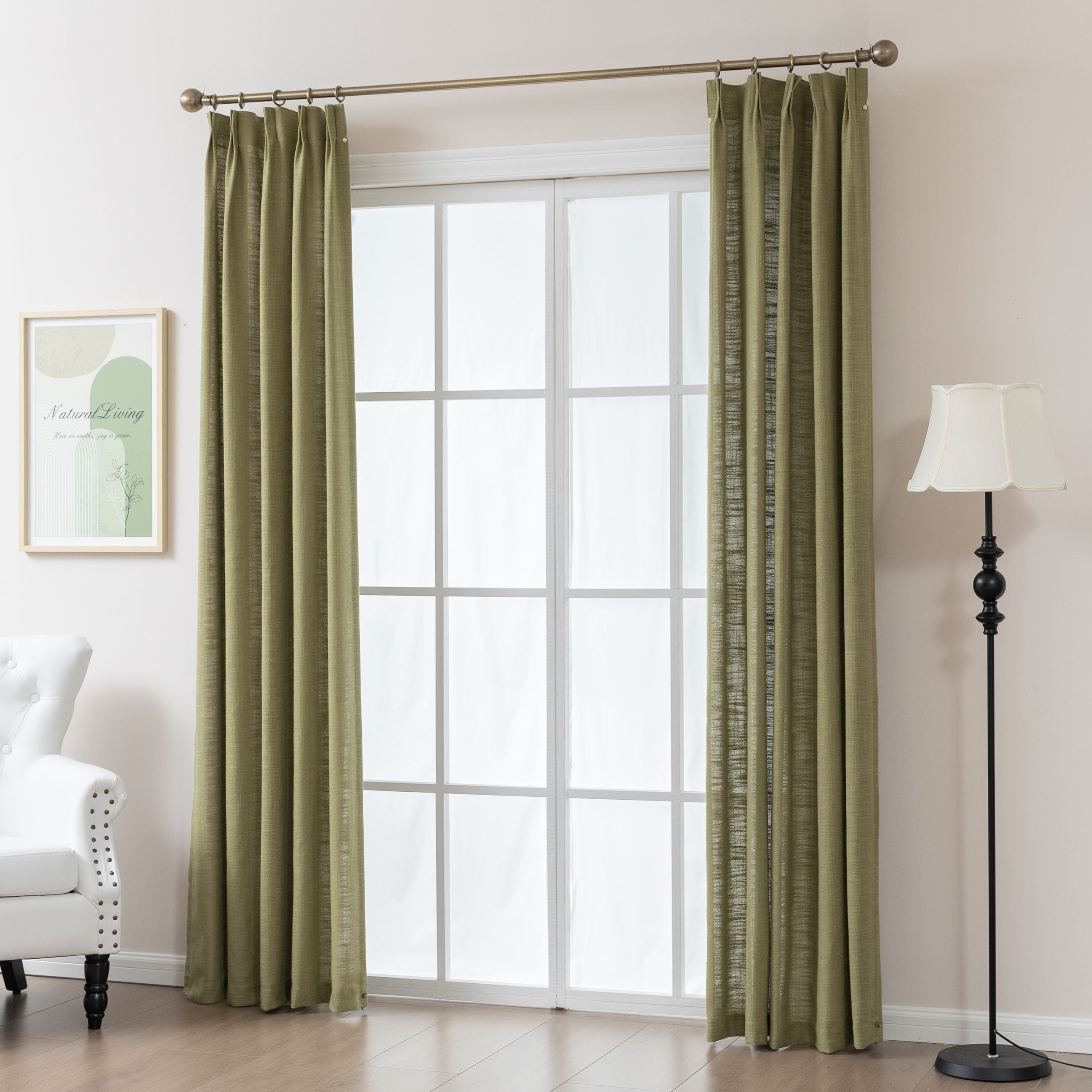 Linen Slub Texture|Curtains
