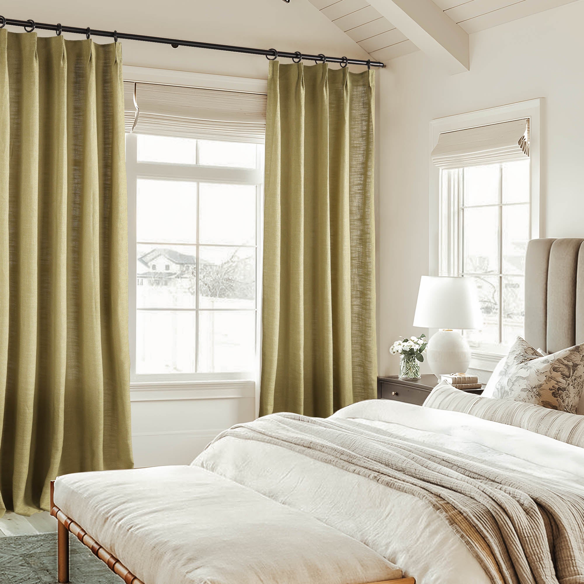 Linen Slub Texture|Curtains