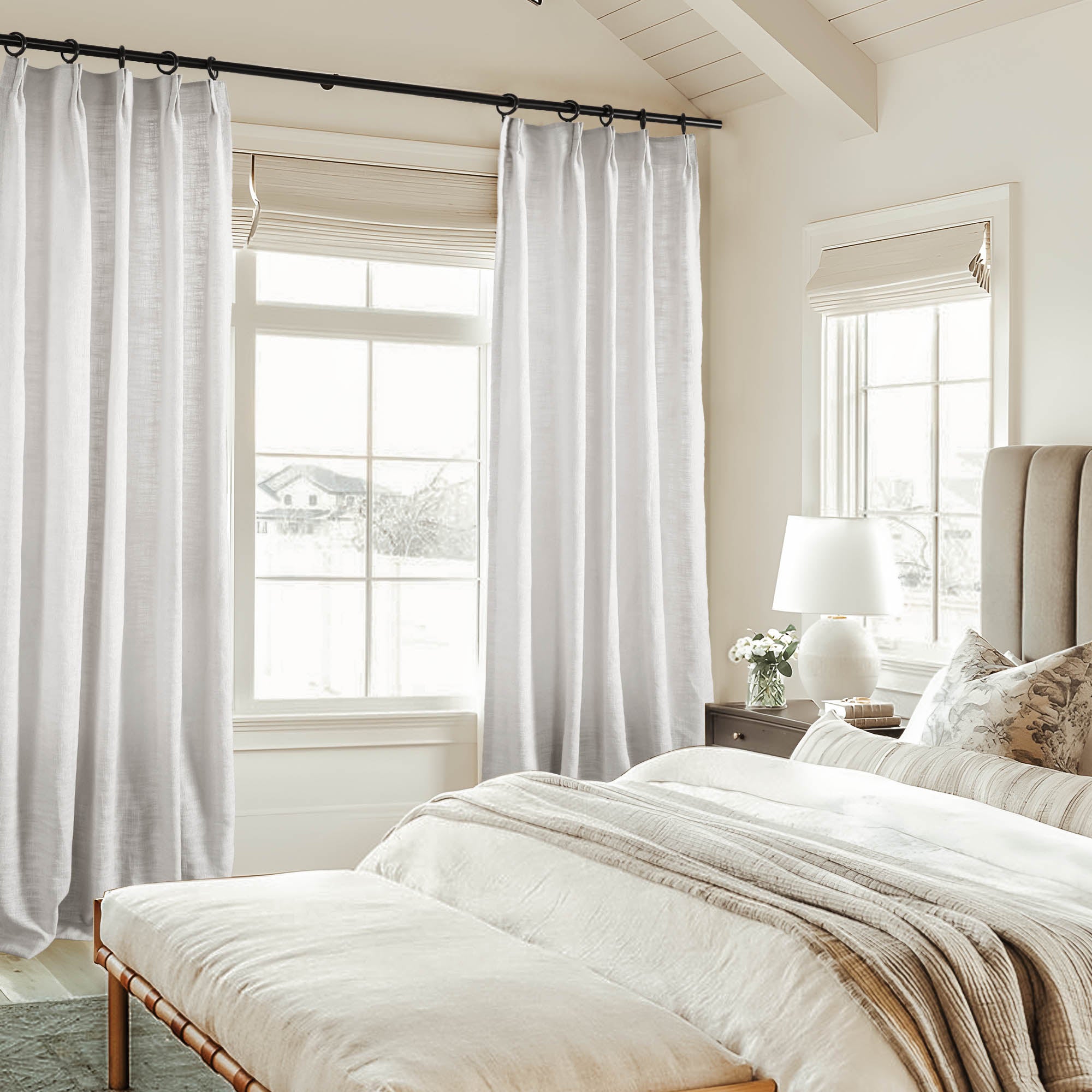 Linen Slub Texture|Curtains